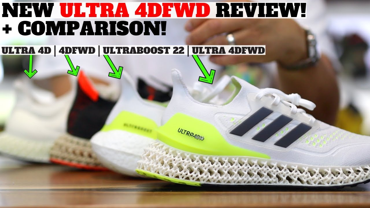NEW adidas ULTRA 4DFWD Review + Comparison (4DFWD, Ultraboost 22, Ultra4D)
