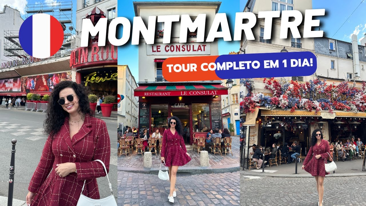 ✅  MONTMARTRE PARIS: Tour completo em 1 dia!