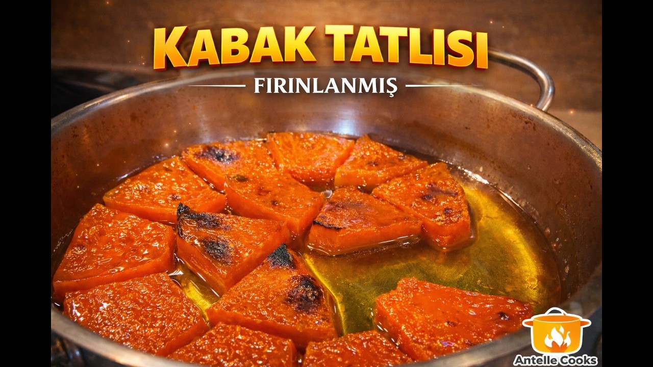 Fırınlanmış Kabak Tatlısı Tarifi | Lokum Gibi Kabak Tatlısı Nasıl Yapılır?