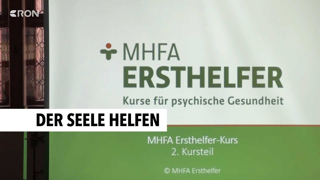 Erste Hilfe bei psychischen Notf&auml;llen | RON TV