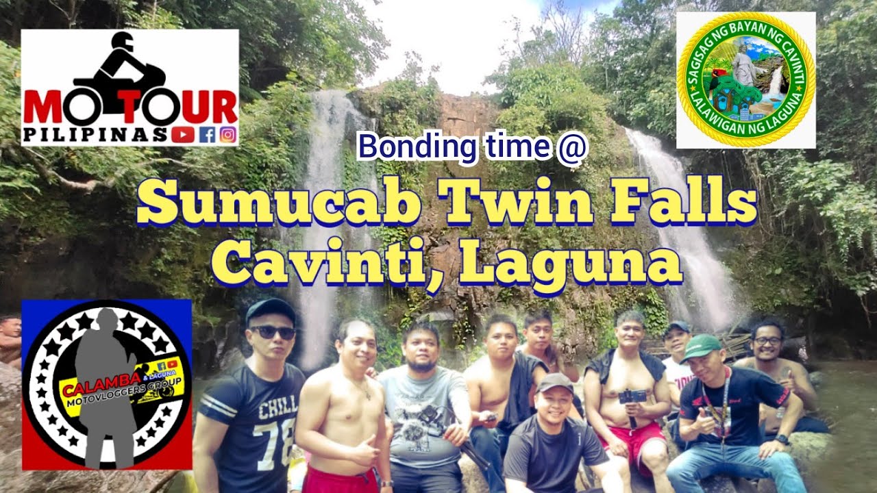 Sumucab Twin Falls, Cavinti Tourism, Motovloggers, Boodlefight, Trekking & Bonding