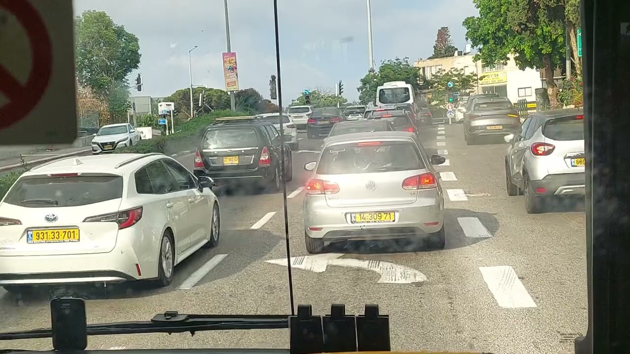 מחיפה לטירת הכרמל דרך מרכז חורב Haifa to Tirat Carmel via Horev center