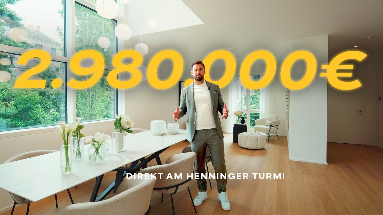 Frankfurt Stadtvilla für unter 3 Mio € 🏡 | Stadtgärten am Henninger Turm | PRIMODEUS