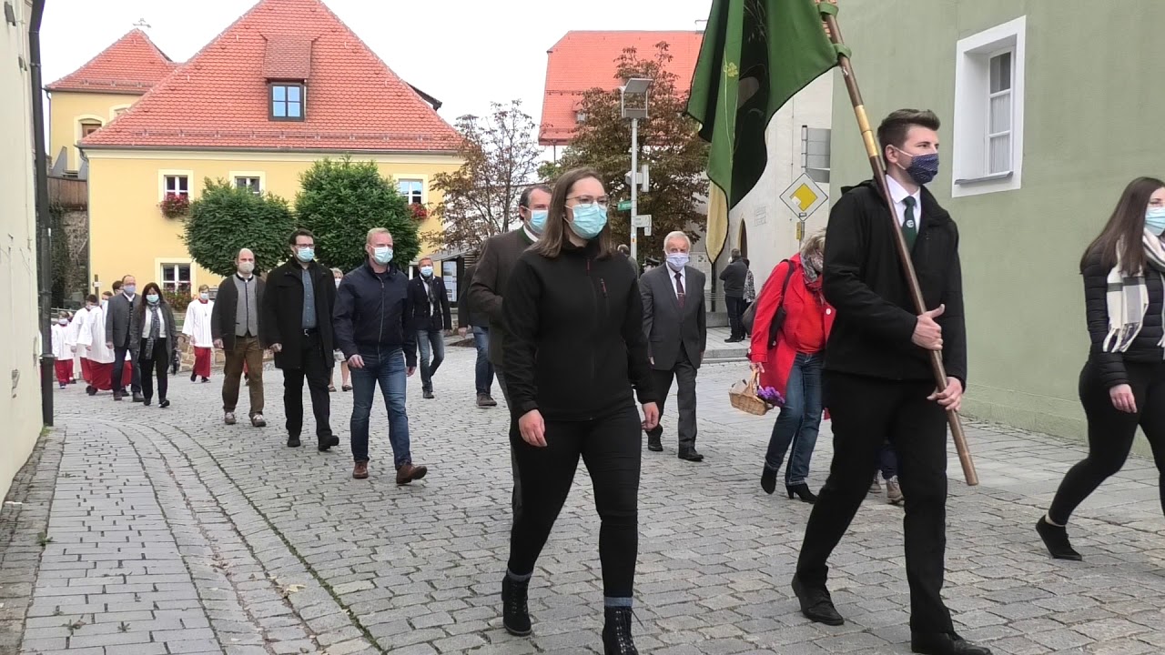 Erntedankprozession Nabburg Oktober 2020