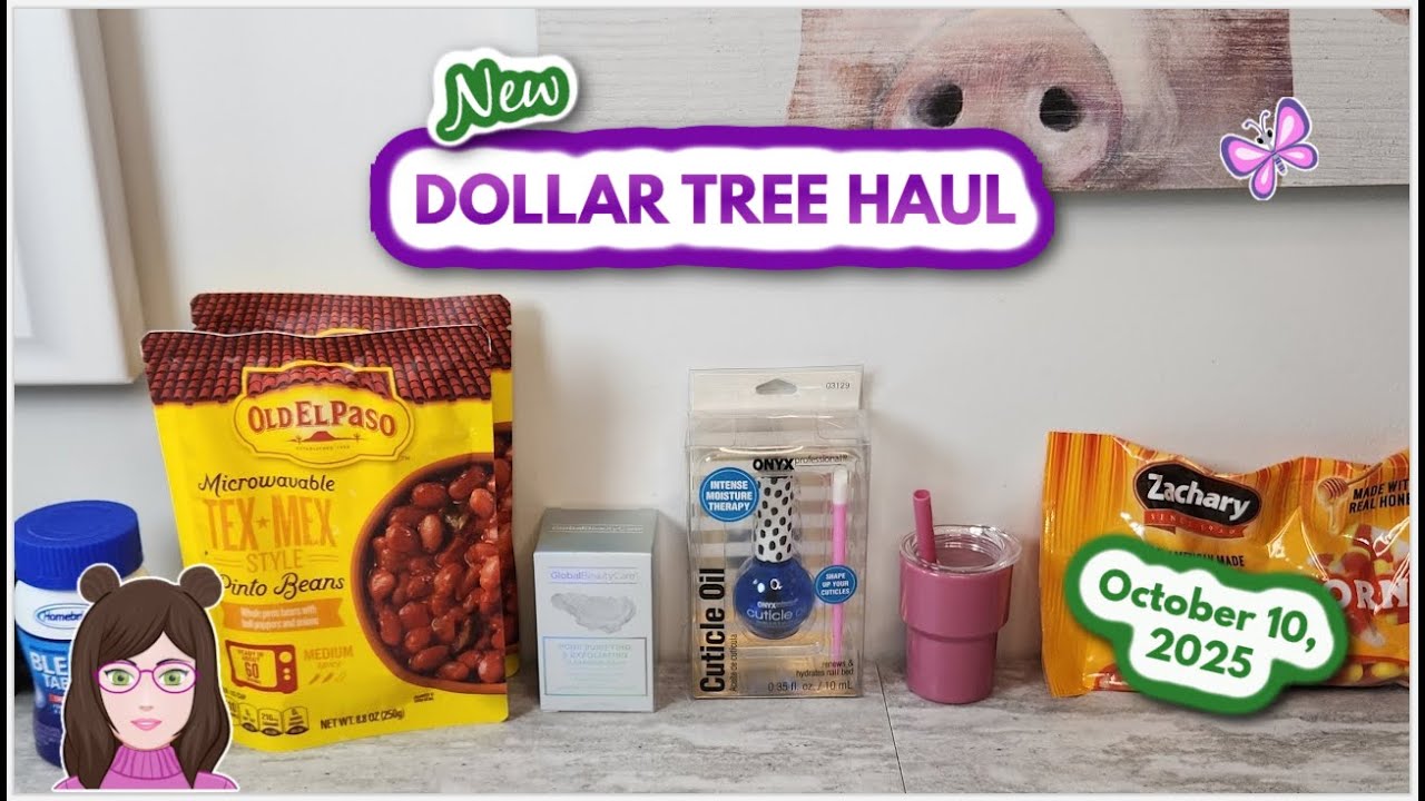 NEW DOLLAR TREE Haul and Walkthrough!  October 10, 2025
