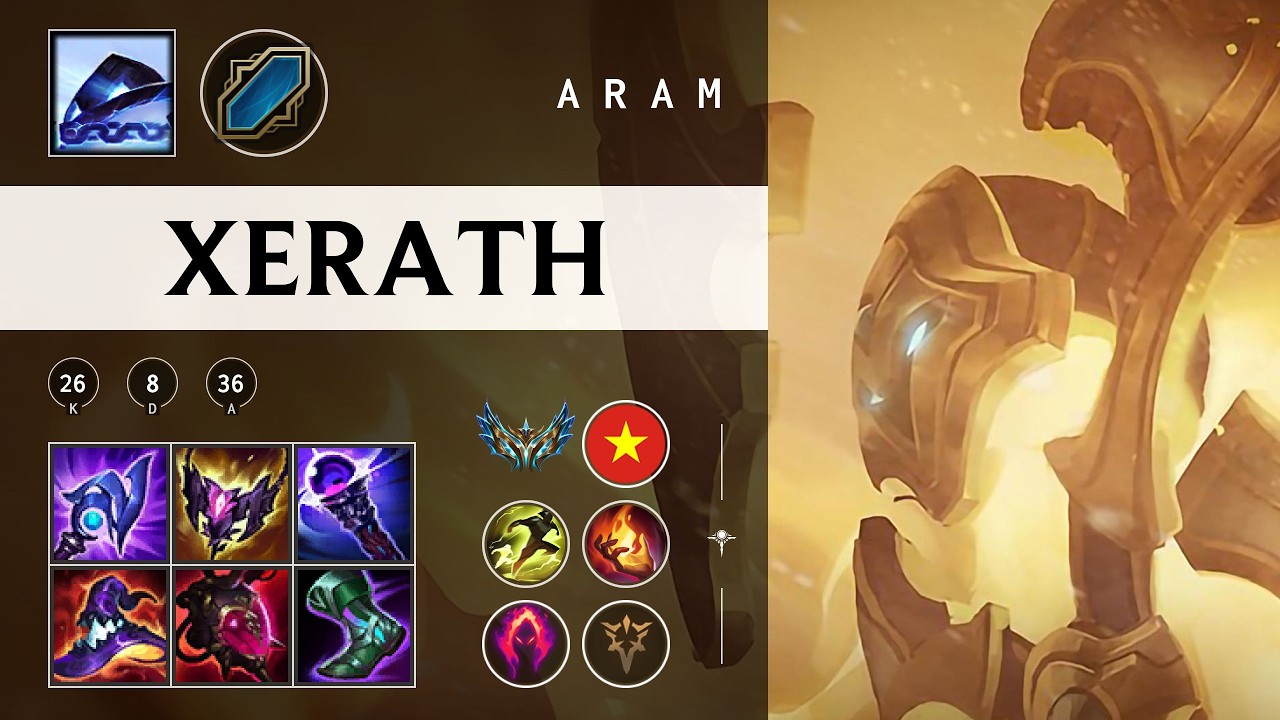 Xerath ARAM - VN Challenger Patch 26.05