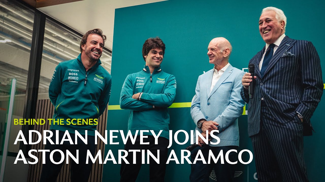 За кулисами: Эдриан Ньюи присоединяется к Aston Martin Aramco