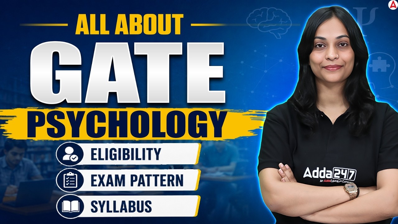 GATE Psychology 2027 Complete Guide | IIT Admission, Exam Pattern, Syllabus & Preparation Strategy