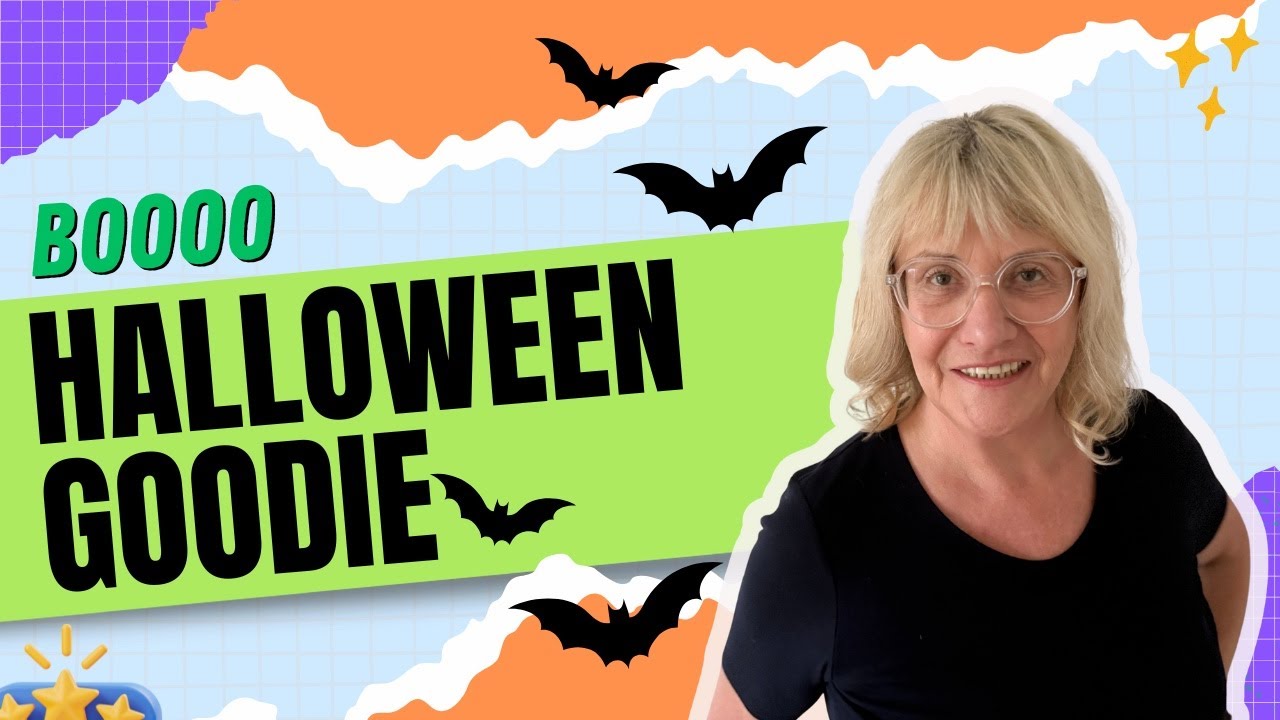 🔴🎥 Halloween Goodie aus Designerpapier Stampin' Up!