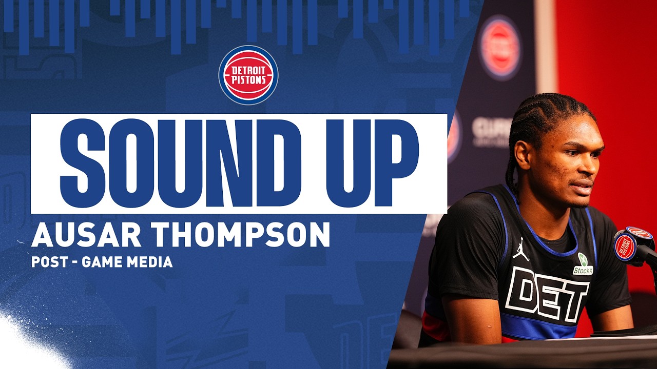 Post-Game Press Conference: Ausar Thompson| Pistons vs. Cavs&nbsp;| 02.27.26