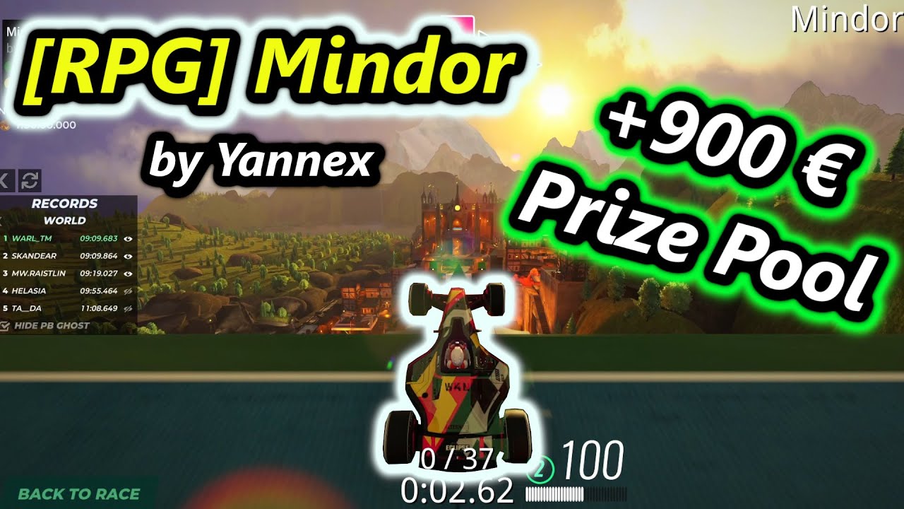 Mindor by Yannex - +900&euro; Prize Pool !!! RPG/Trial Map | Trackmania | GPS | Discovery | WR