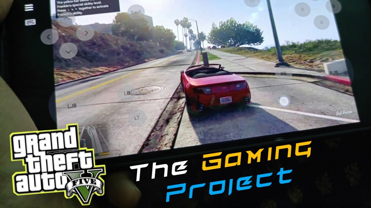 GTA V Gameplay On &ldquo;The Gaming Project&rdquo; || New Cloud Gaming App