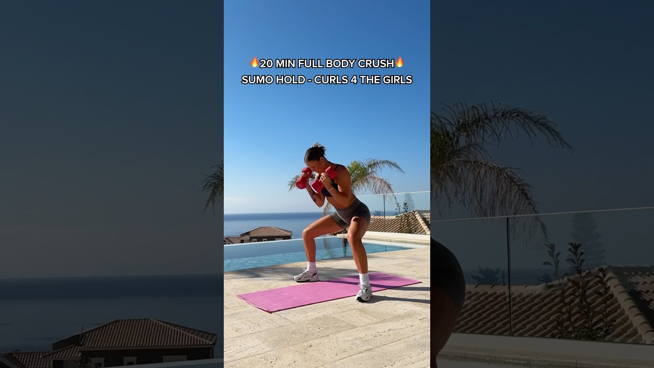 Full body STRENGTH🔥 45 sec on, 15 sec rest x3 rounds. GO!! 🙌🏻 #fitness #workout #fullbodyworkout