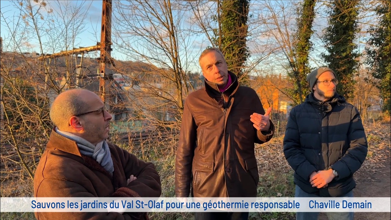 Sauvons les Jardins de Saint Olaf pour une géothermie responsable
