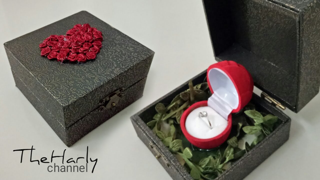 DIY My Romantic Ring Box // Romantic Ring Box Ideas