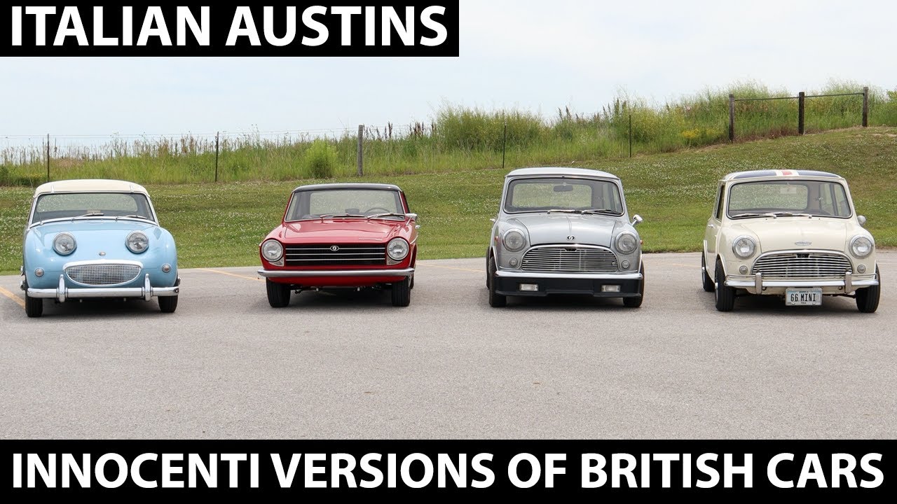 Взгляд на пару версий автомобилей Austin в версии Innocenti