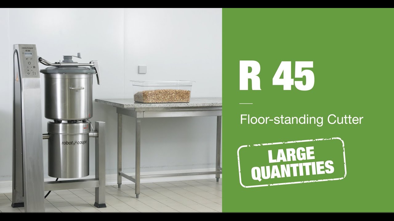 Robot-Coupe R 45 Cutter Mixer : #THEsolution for large quantities