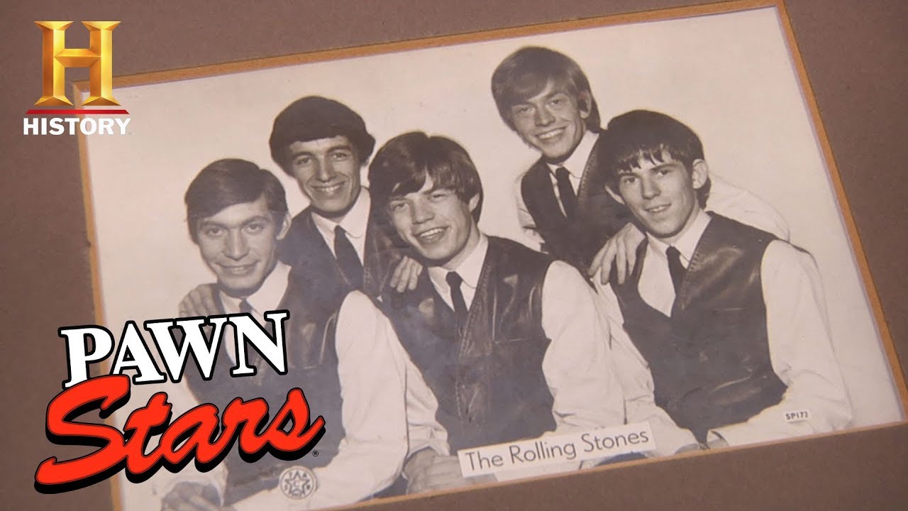 Rolling Stones Signed Photo (Season 8) | Pawn Stars