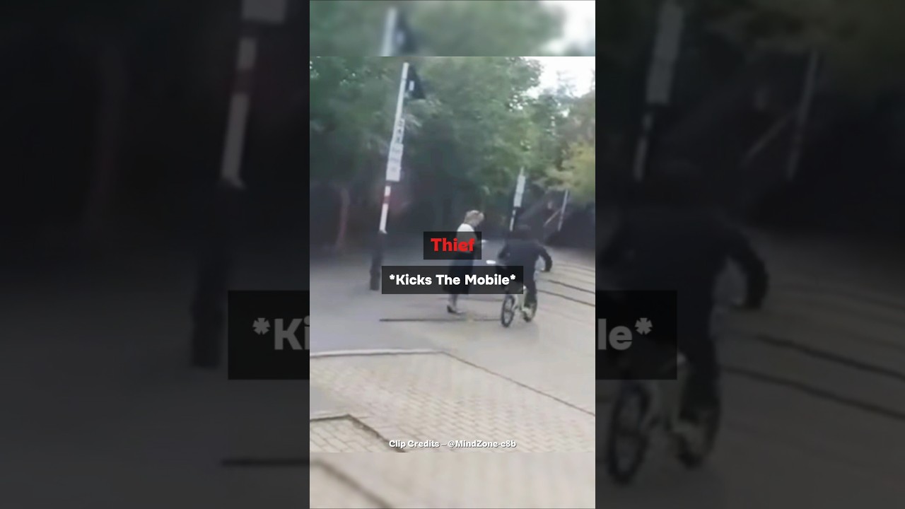 Phone Thief Gets Instant Karma 🚨💥
