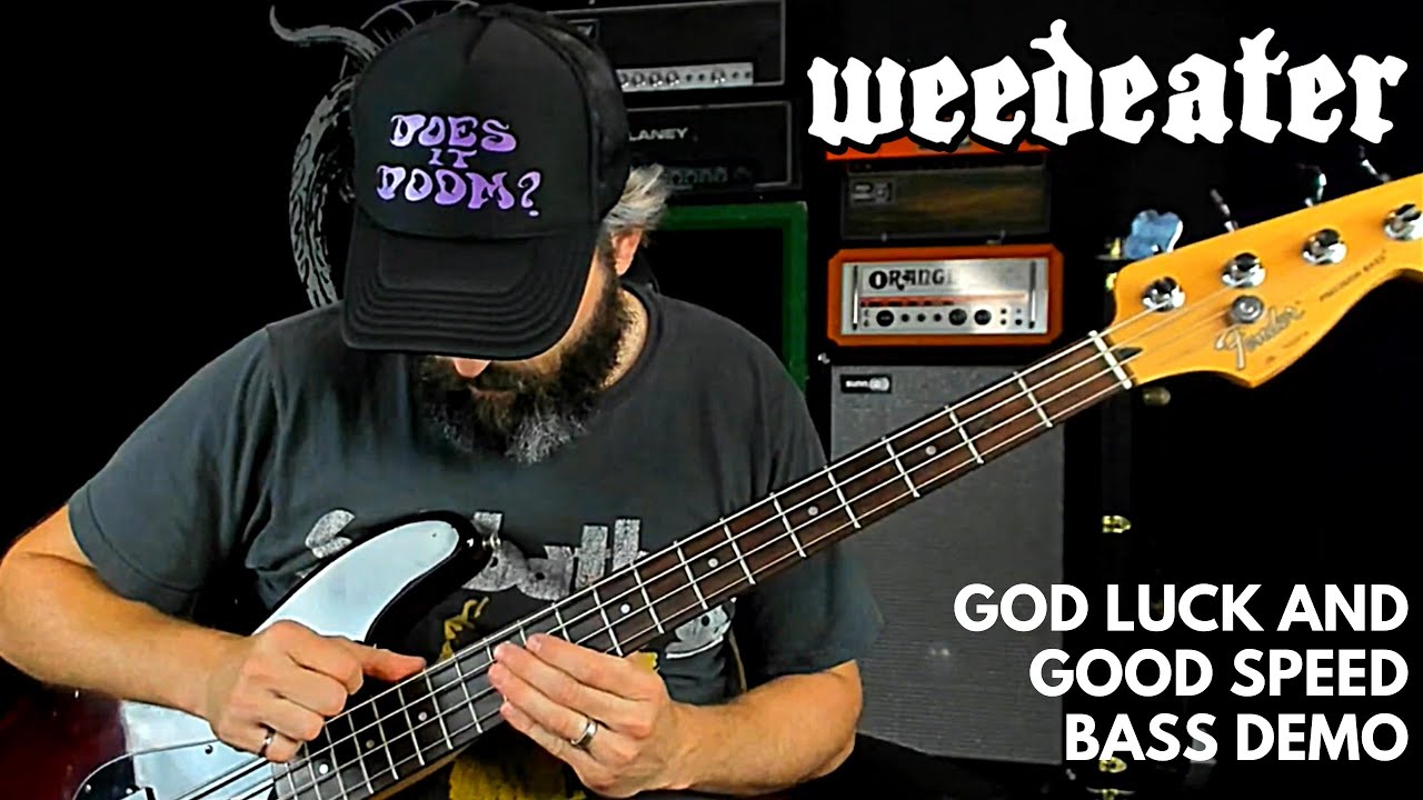 Weedeater Bass Demo & TAB - God Luck and Good Speed - D Standard Tuning