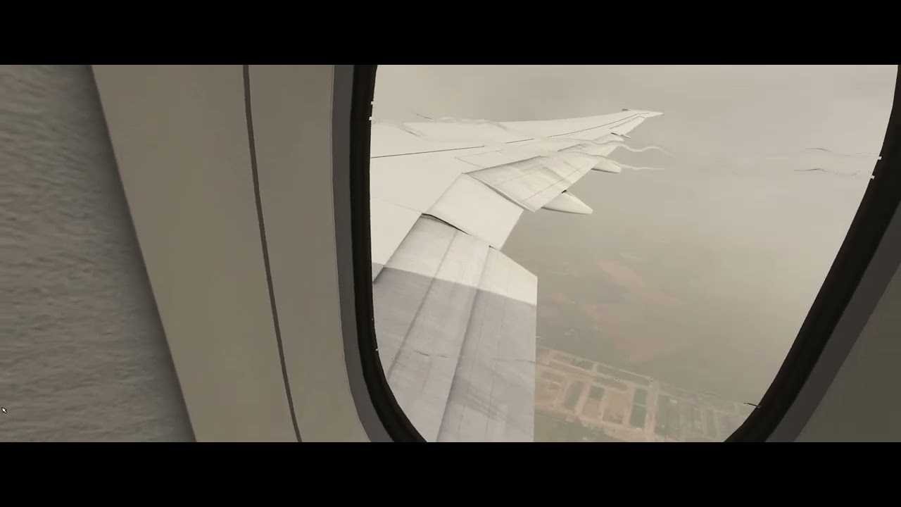 NZCH approach - rainy PMDG 777-300er