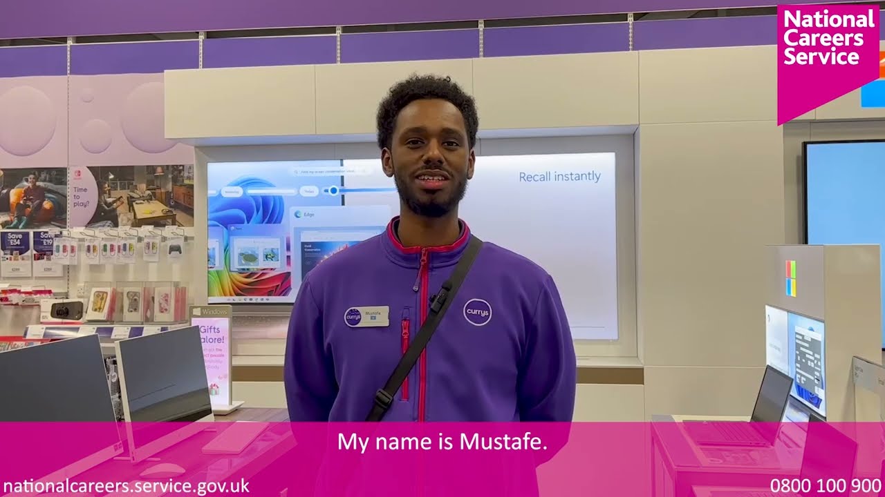Sales assistant: Mustafe's story