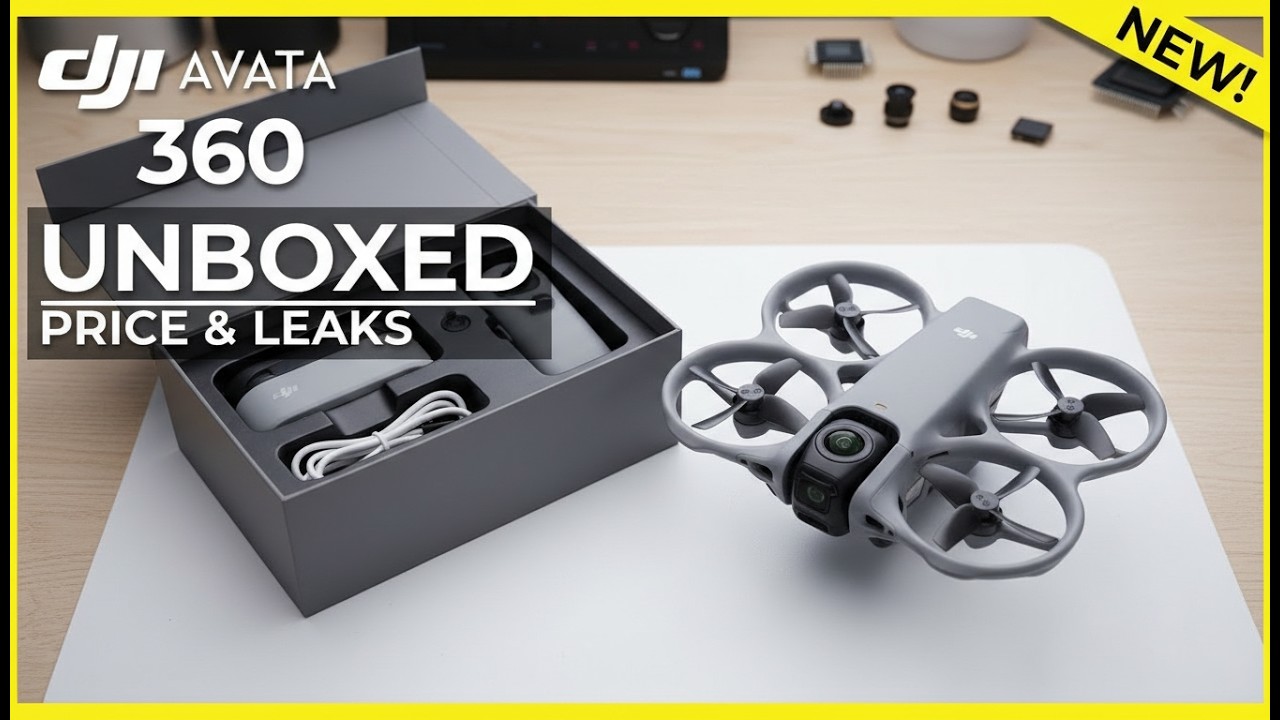 DJI Avata 360 – Unboxed, Price & Leaks