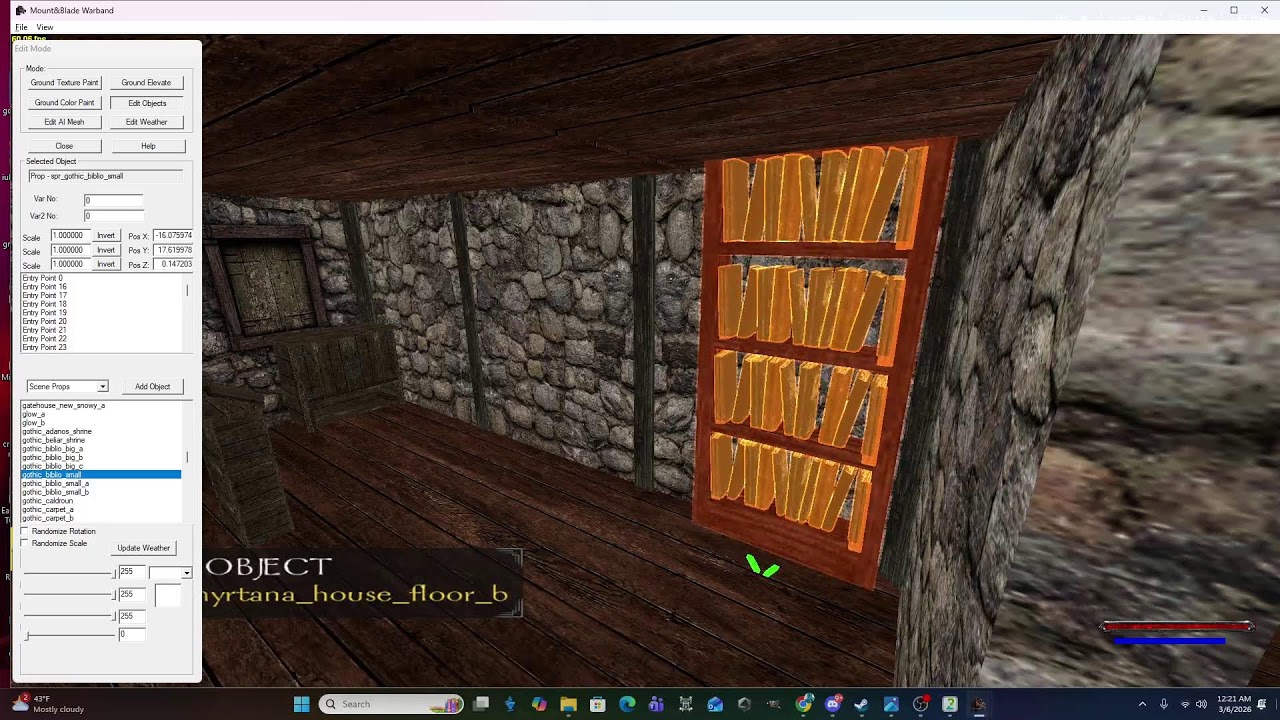 Mount and Blade Warband- World Of Gothic mod scene Khorinis pt 13