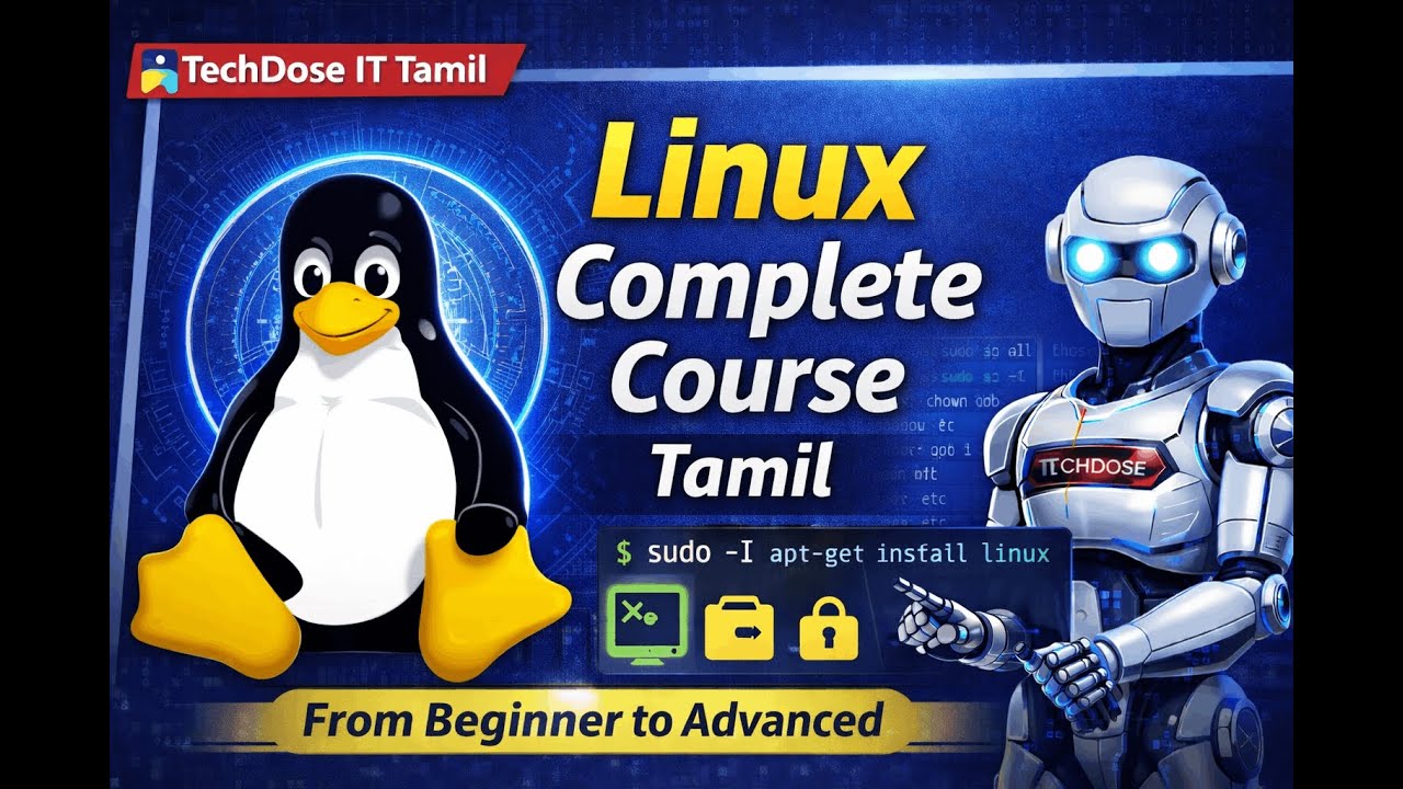 Linux Introduction in Tamil | What is Linux? | TechDose IT Tamil