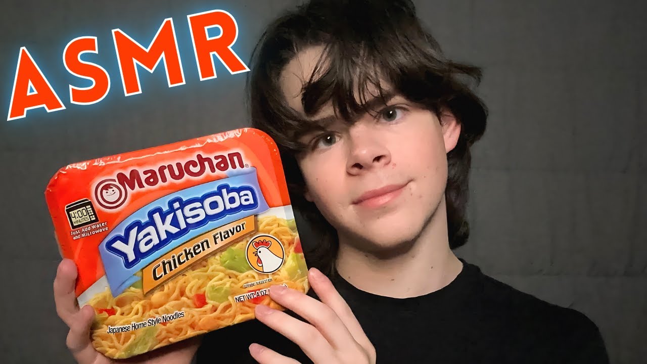ASMR Ramen Noodles Mukbang | Eating Sounds