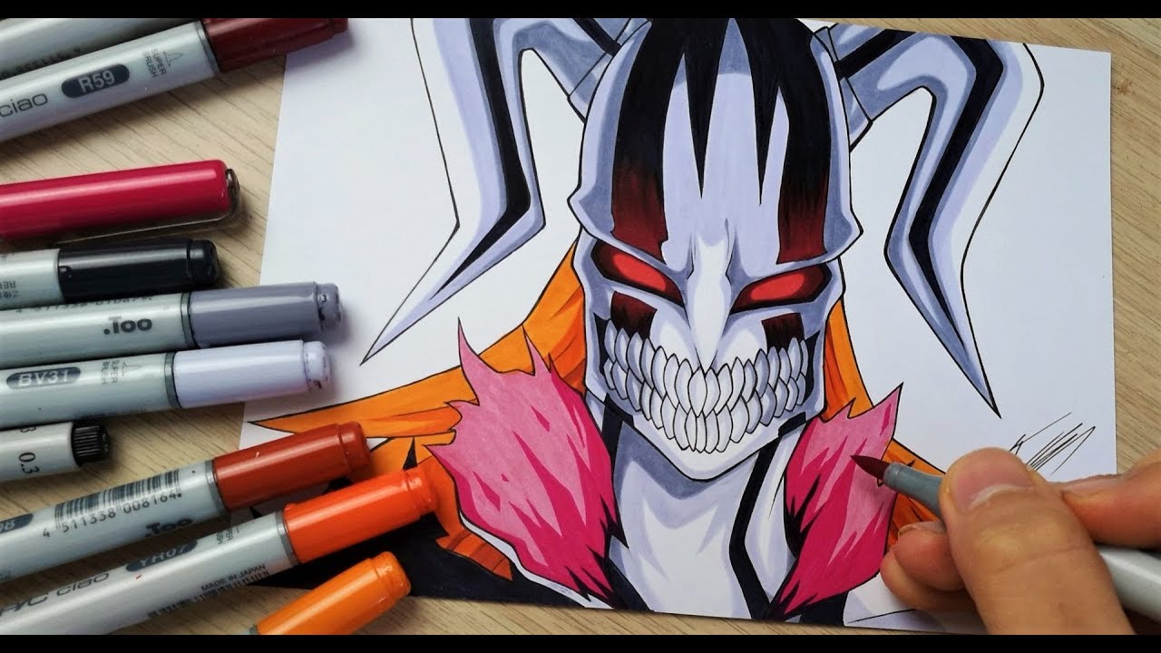 Drawing Ichigo Hollow Form | TolgArt