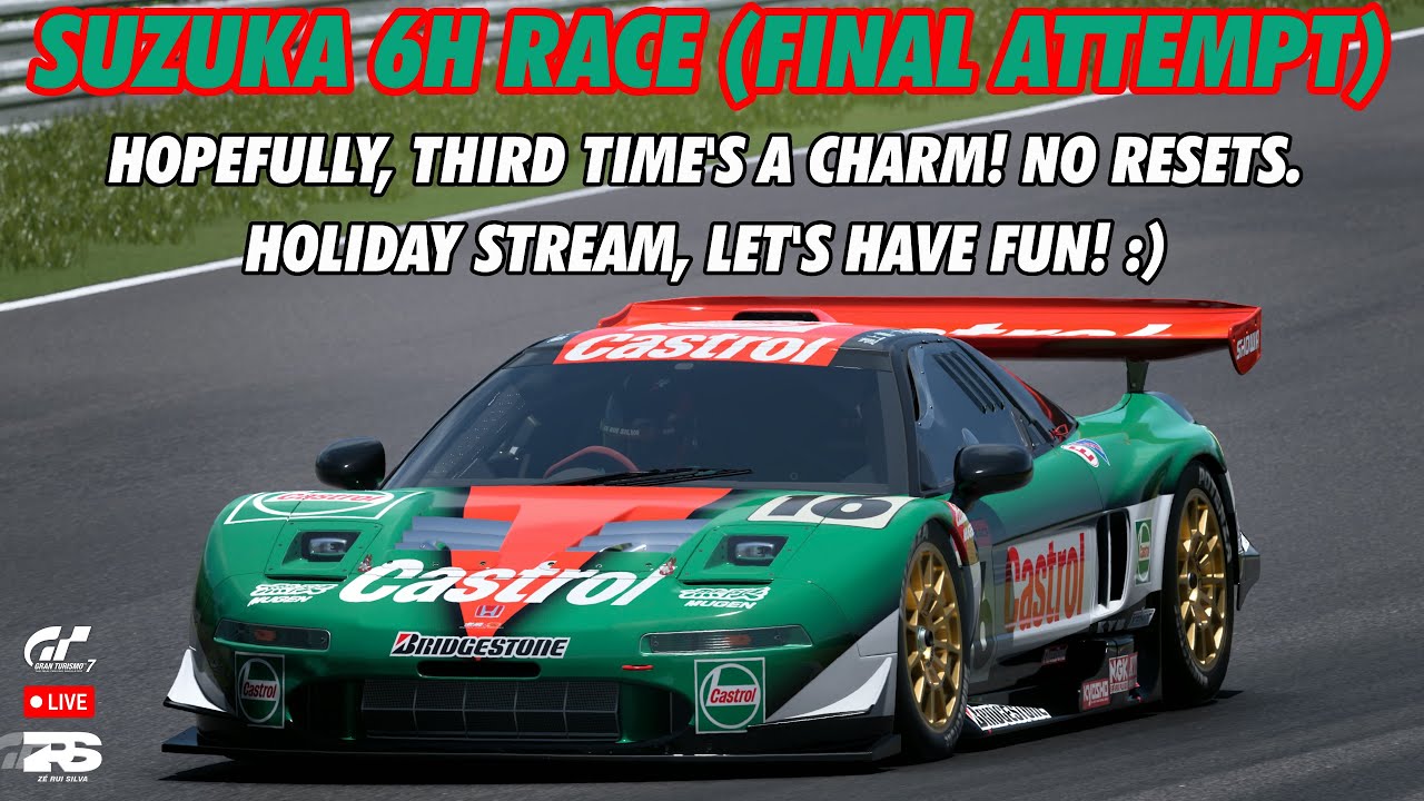 🔴 Live - Gran Turismo 7 | Final attempt at the Suzuka 6H Endurance Race! (🇵🇹-🇬🇧)