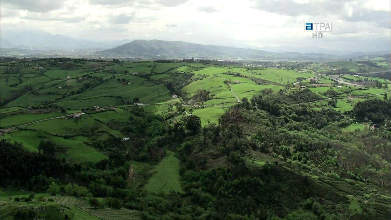 TPA HD Asturias a vista de pájaro en alta definición