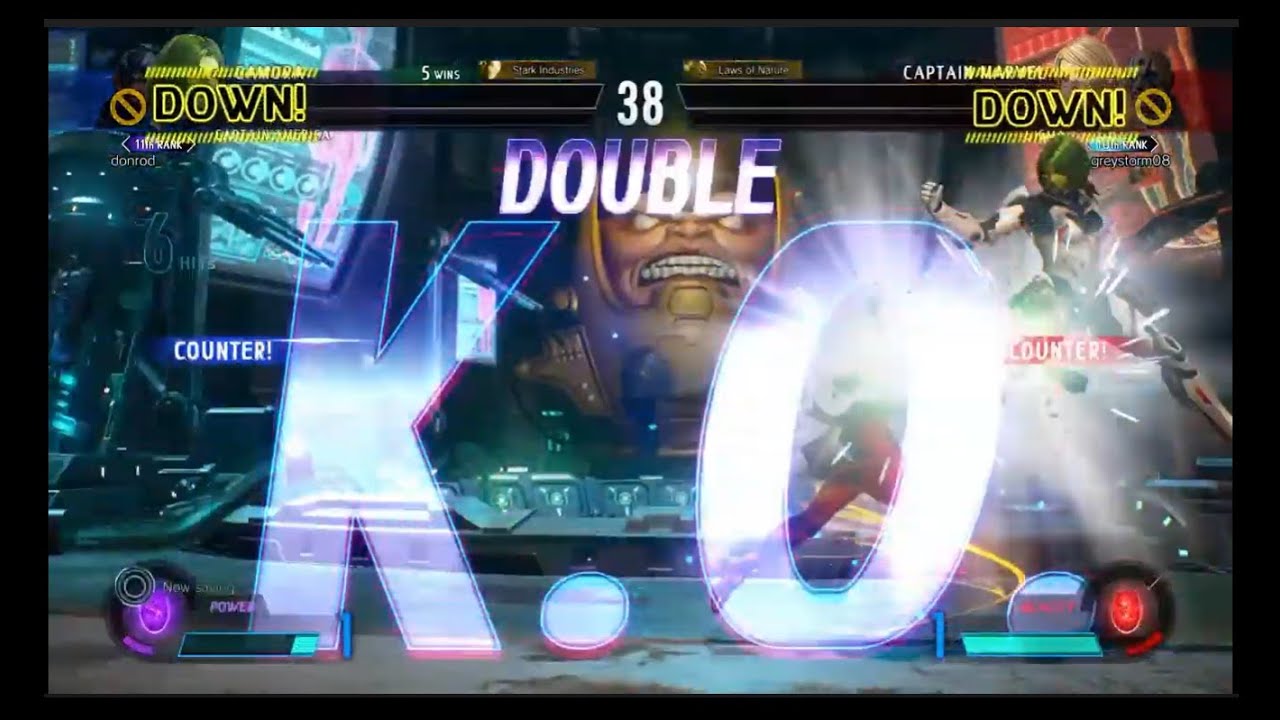 MvCI Double KO. Won’t post match b/c too laggy/sloppy. Just to show double ko