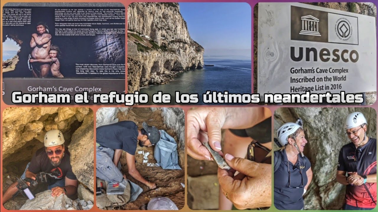 Las cuevas de Gorham en Gibraltar, el refugio de los últimos neandertales 