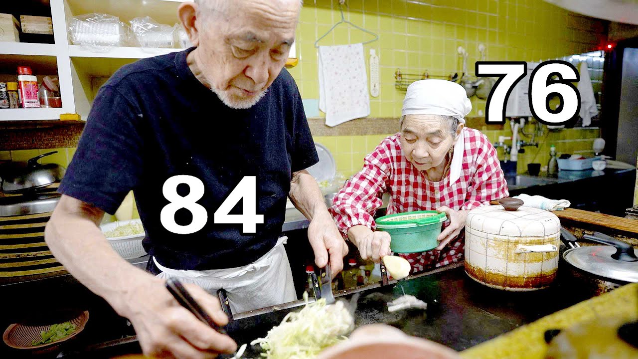 Лучшая якисоба в Японии! 84-летняя пара провела два дня, готовя впечатляющую домашнюю лапшу! #Якисоб