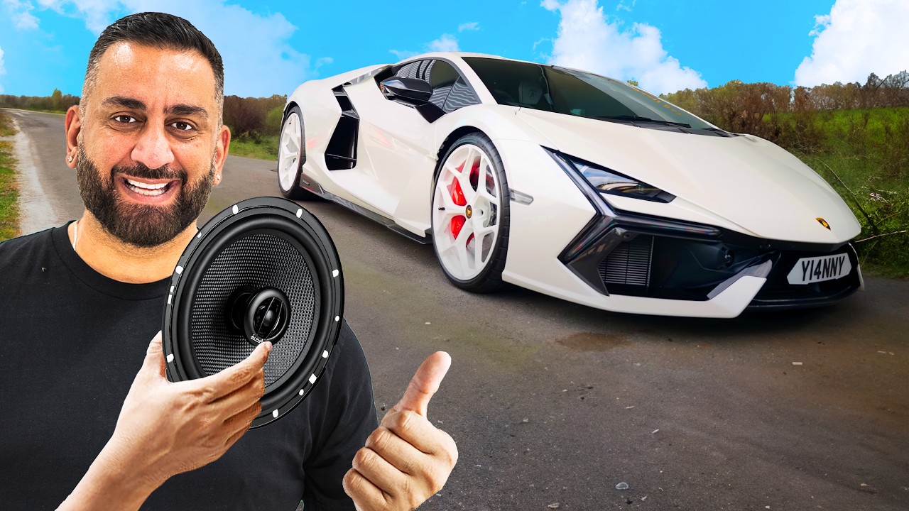 Worlds First Custom Sound System In A Lamborghini Revuelto
