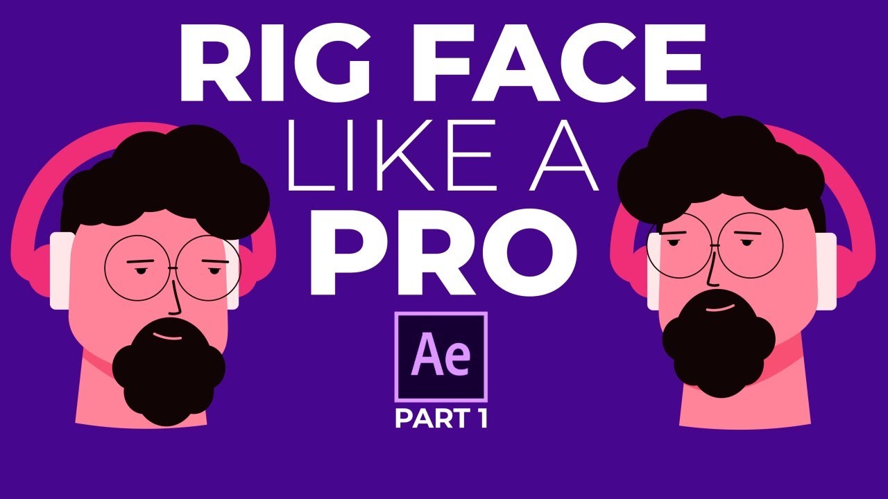 2D-риггинг лица с использованием Duik Angela в Adobe After Effects ||Курс по риггингу персонажей,...