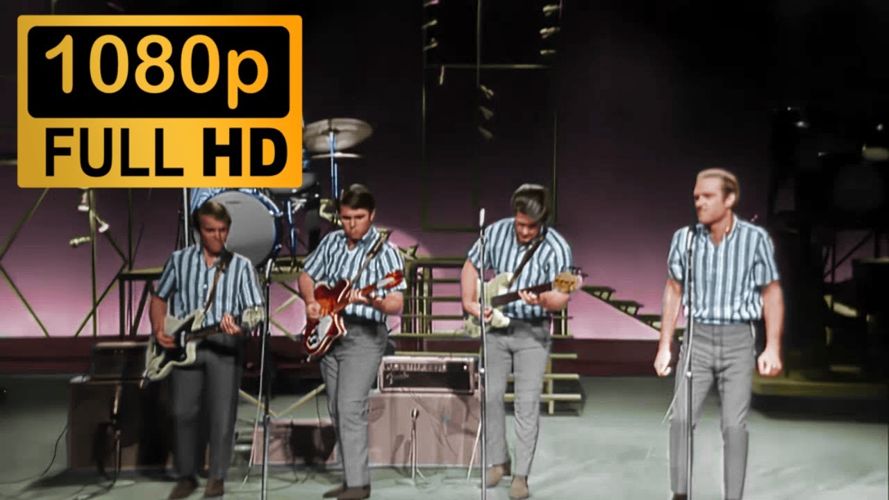 The Beach Boys - I Get Around (Live, T.A.M.I) [COLORIZED]