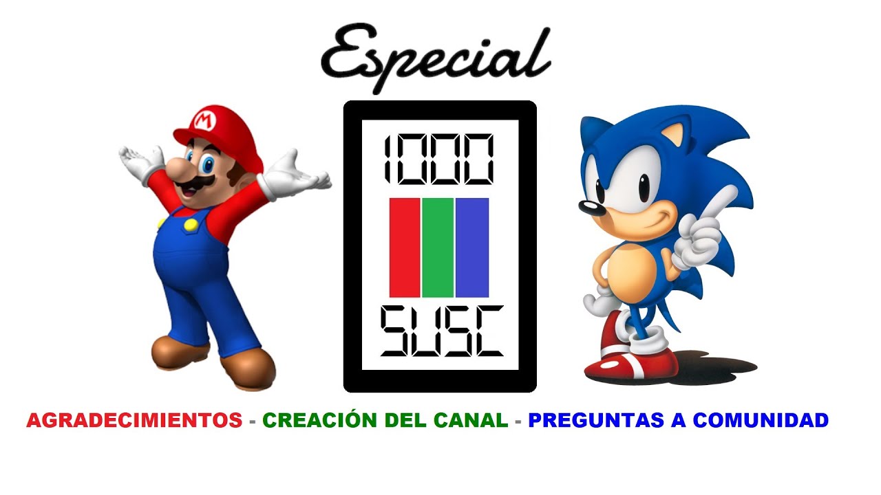 ESPECIAL 1000 SUSCRIPTORES