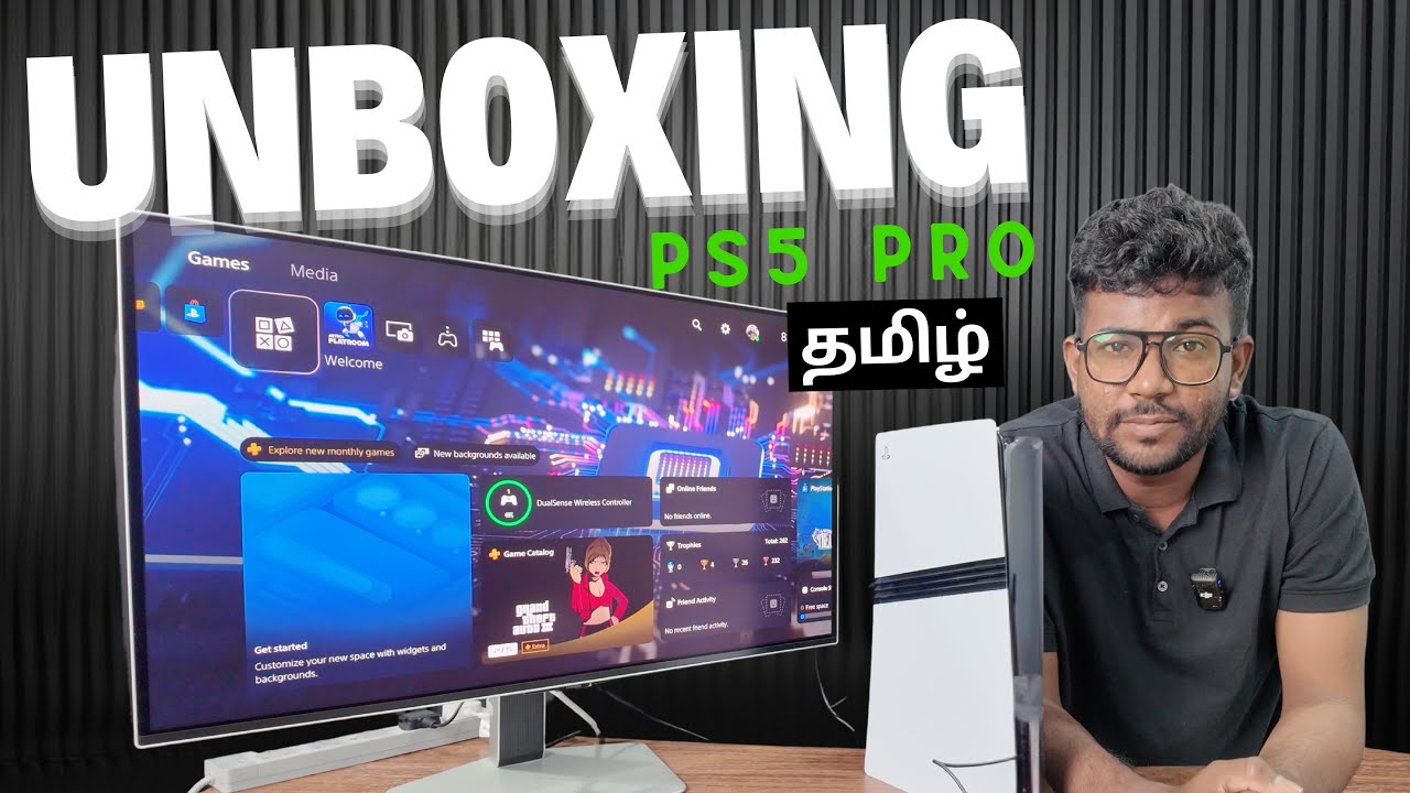 Sony PS5 Pro Unboxing + Setup | (தமிழ்|Tamil)