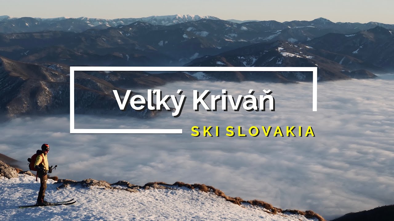 Na skialpoch po Slovensku - Veľký Kriváň a Chleb [4K]