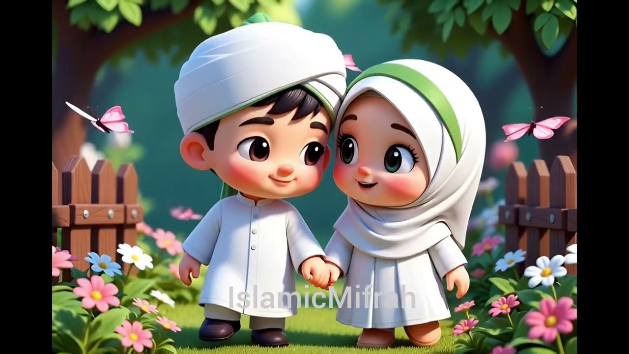 Maula Ya Salli Wa Sallim | Beautiful Islamic Naat for Kids | 3D Cartoon @IslamicMifrah  