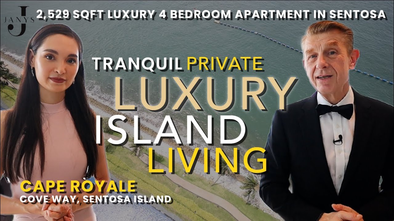 Откройте для себя Cape Royale — самые новые роскошные апартаменты с 4 спальнями на острове Сентоз...
