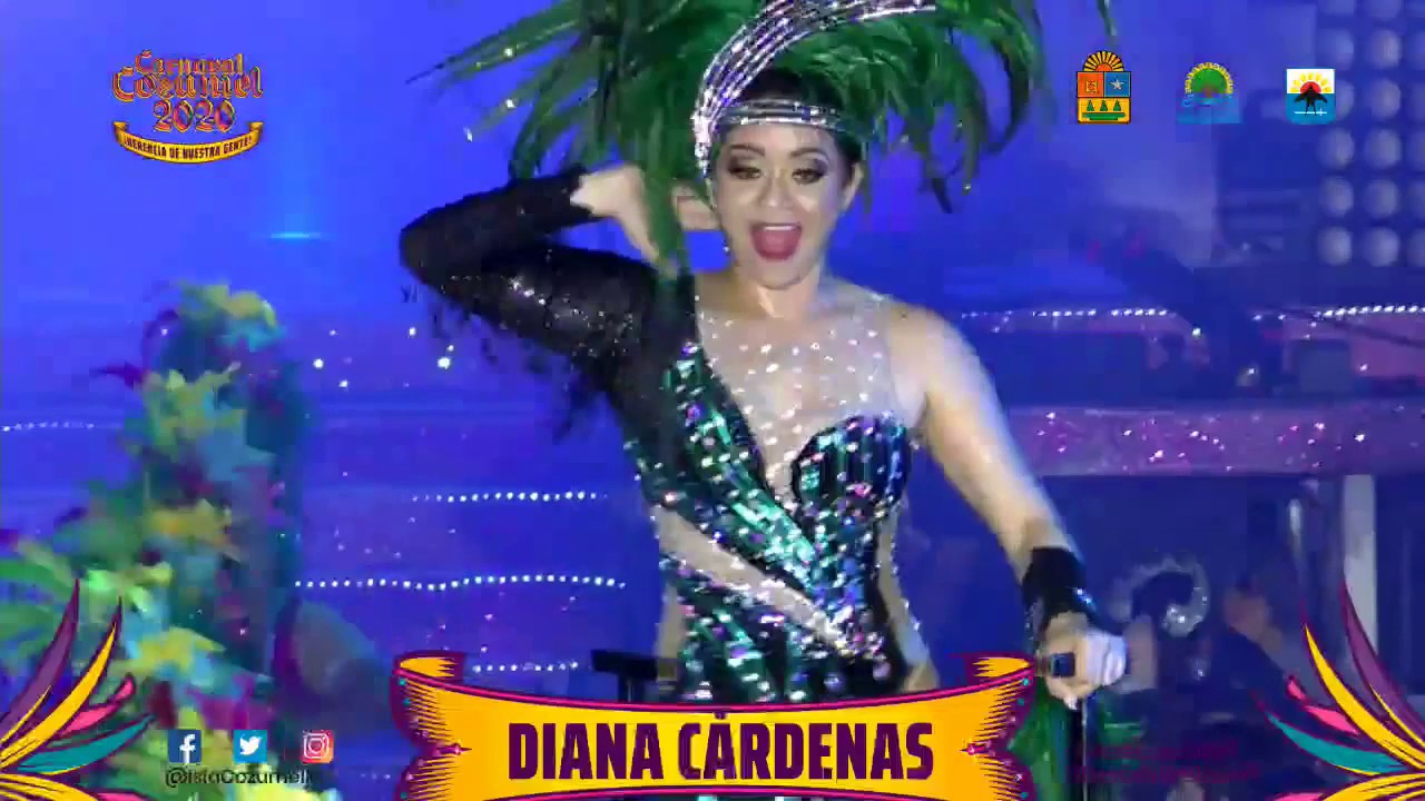 Diana cardenas carnaval cozumel 2020