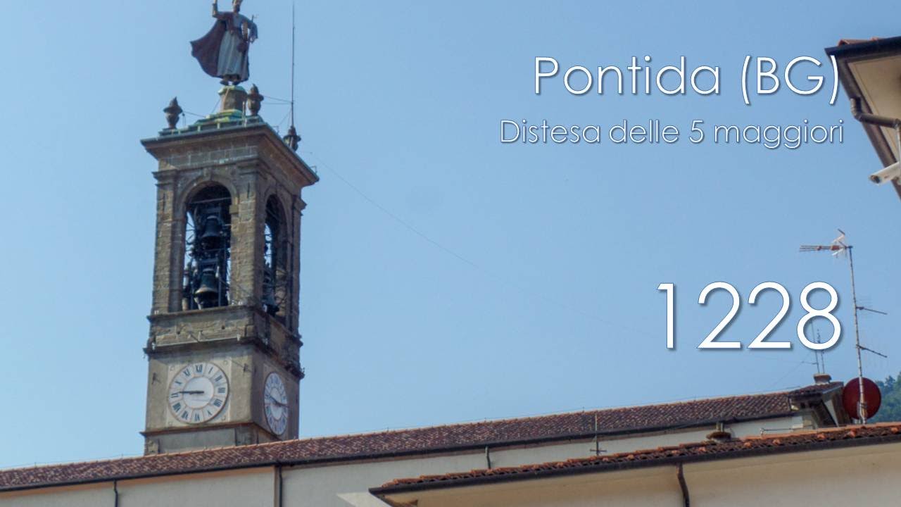 Le campane di Pontida (BG) - Distesa delle 5 maggiori