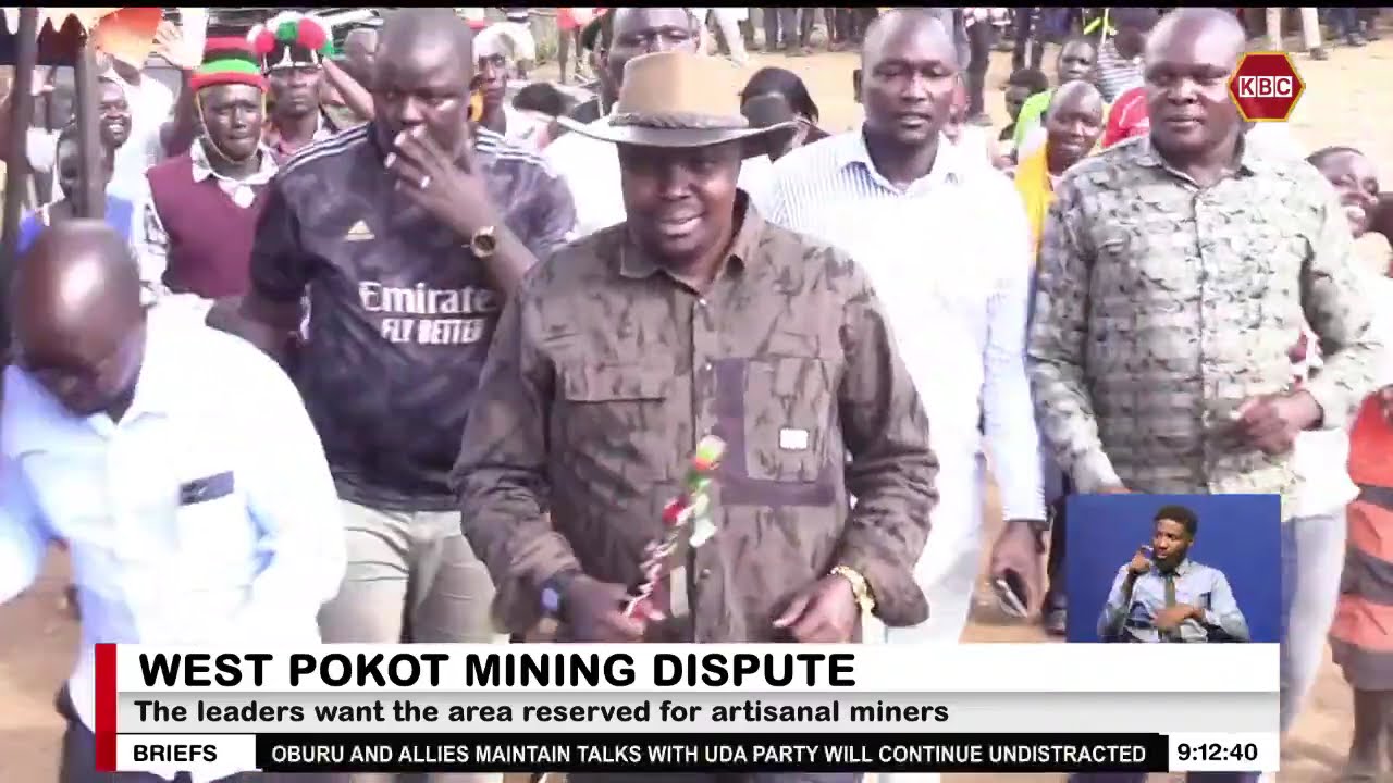 West Pokot leaders accuse investors of pushing out local miners