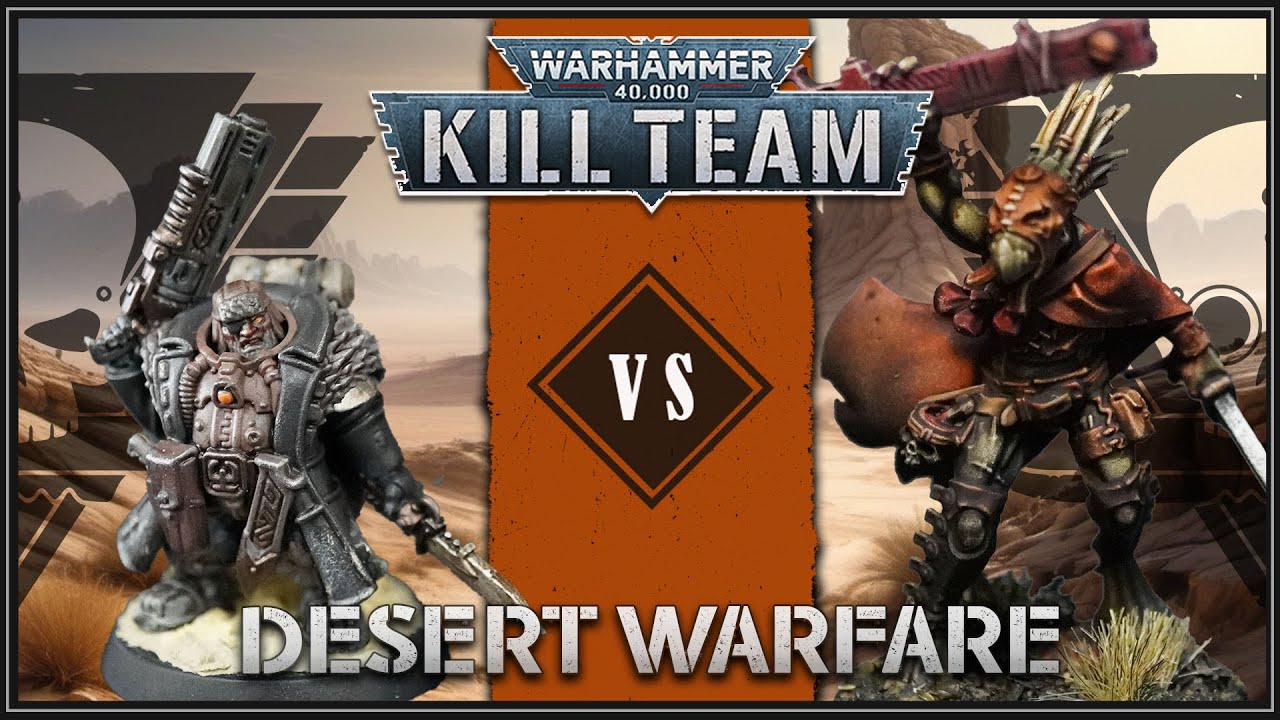 Farstalker Kinband vs Hernkyn Yaegir : Kill Team Desert Warfare