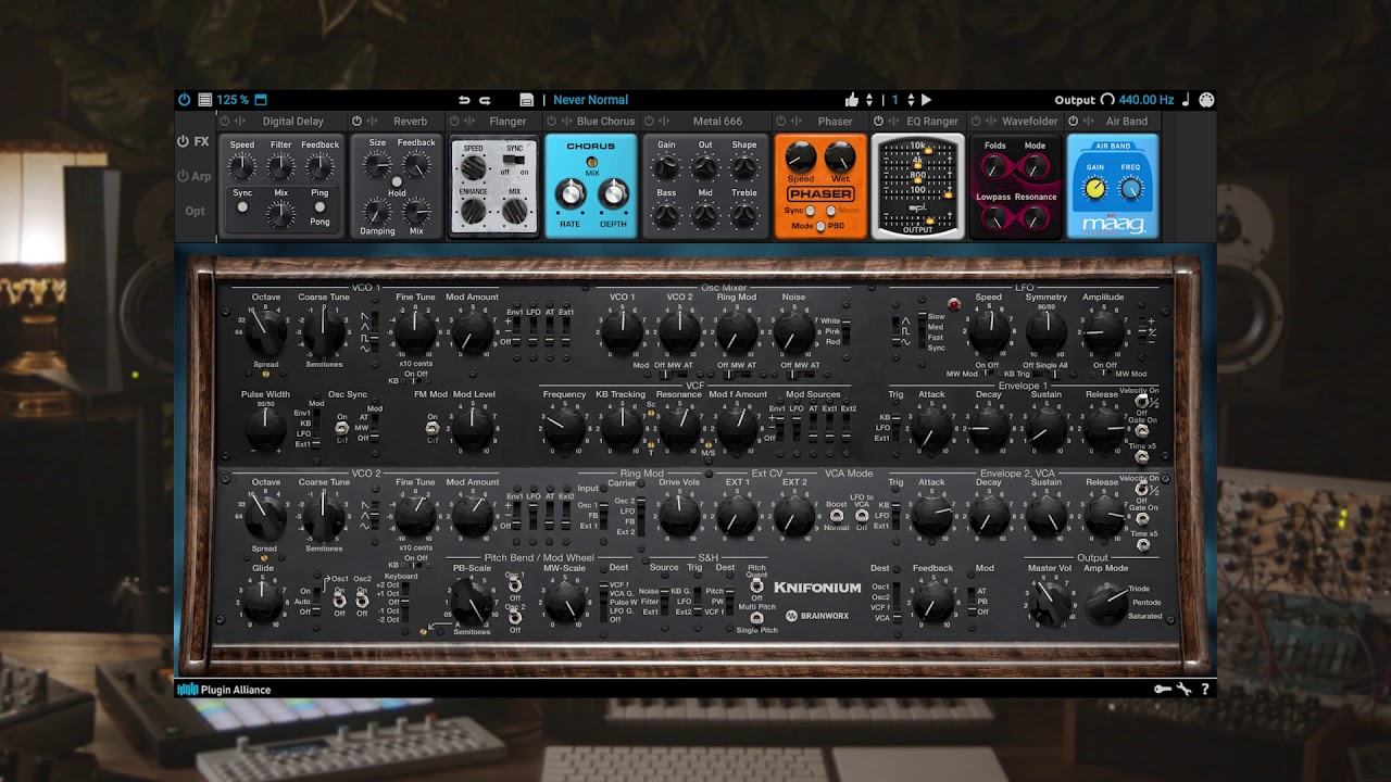 Knif Audio Knifonium - Playthrough | Plugin Alliance