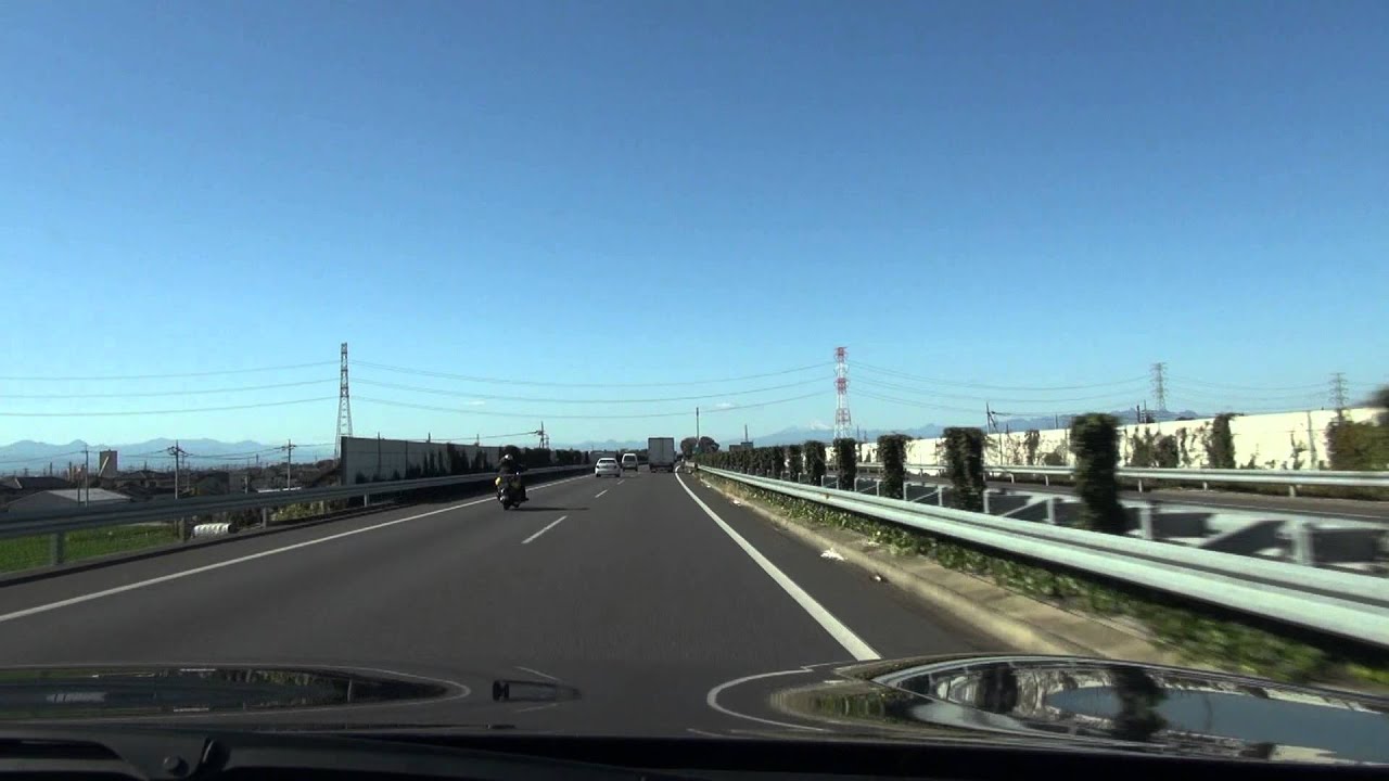 〔北関東道〕太田桐生ＩＣ⇒伊勢崎ＩＣ　2012．11 16　ＨＤＲ－ＣＸ７００